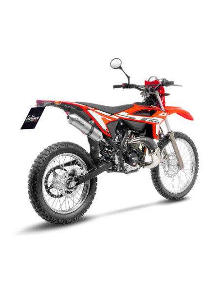 Silencieux LEOVINCE X-FIGHT inox - BETA 50 RR 50 ENDURO / SPORT / RACING / MOTARD / TRACK 2023 - 2024