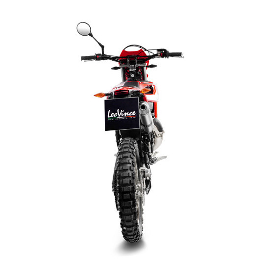 Silencieux LEOVINCE X-FIGHT inox - BETA 50 RR 50 ENDURO / SPORT / RACING / MOTARD / TRACK 2023 - 2024