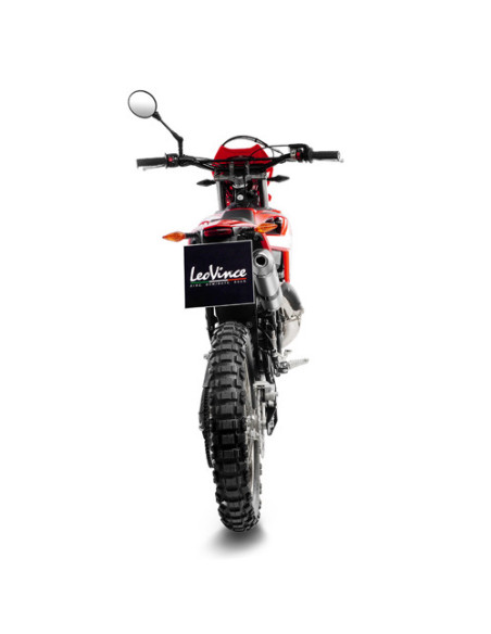 Silencieux LEOVINCE X-FIGHT inox - BETA 50 RR 50 ENDURO / SPORT / RACING / MOTARD / TRACK 2023 - 2024