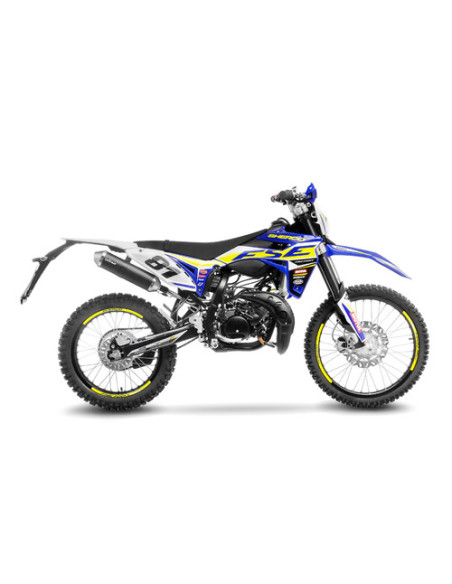 Silencieux LEOVINCE X-FIGHT carbone - inox - SHERCO 50 50 SE-RS / SM-RS / SM-R / SE-R 2021 - 2024