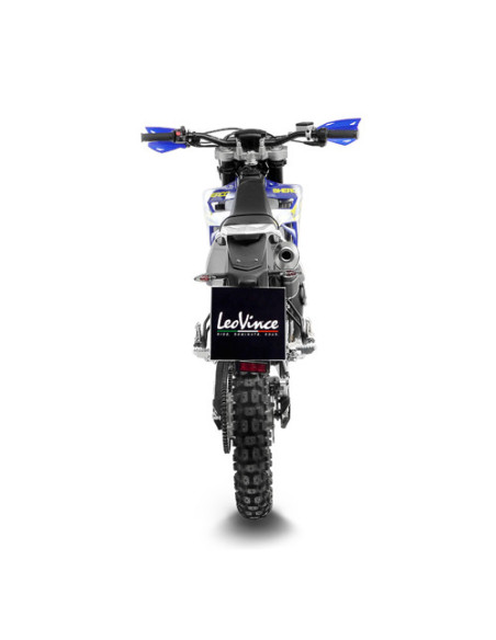 Silencieux LEOVINCE X-FIGHT carbone - inox - SHERCO 50 50 SE-RS / SM-RS / SM-R / SE-R 2021 - 2024
