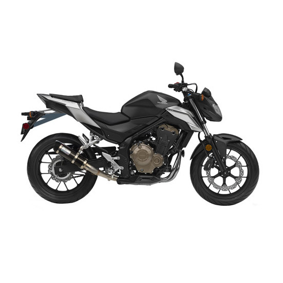 Silencieux LEOVINCE GP CORSA EVO carbone - technopolymère - HONDA 500 CB F 2016 - 2018 - 500 CBR R 2016 - 2018