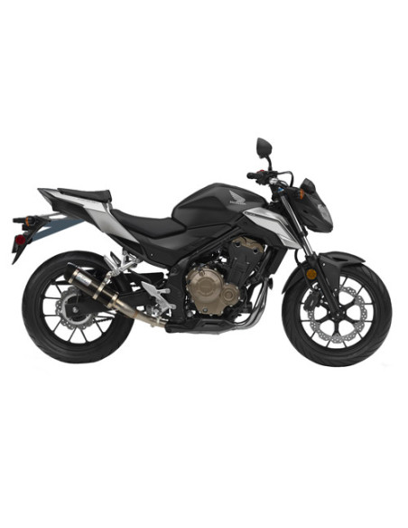 Silencieux LEOVINCE GP CORSA EVO carbone - technopolymère - HONDA 500 CB F 2016 - 2018 - 500 CBR R 2016 - 2018
