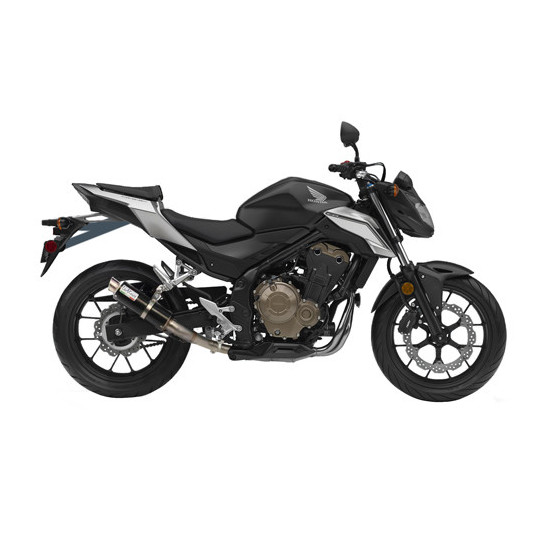 Silencieux LEOVINCE GP CORSA carbone - HONDA 500 CB F 2016 - 2018 / 500 CBR R 2016 - 2018
