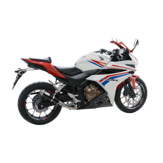 Silencieux LEOVINCE GP CORSA carbone - HONDA 500 CB F 2016 - 2018 / 500 CBR R 2016 - 2018