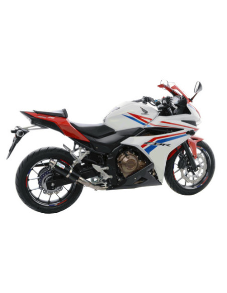 Silencieux LEOVINCE GP CORSA carbone - HONDA 500 CB F 2016 - 2018 / 500 CBR R 2016 - 2018