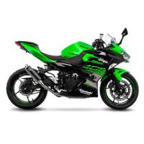 Silencieux LEOVINCE GP CORSA Black Edition inox - KAWASAKI 400 NINJA - 400 Z 2018 - 2023 / 500 NINJA - 500 Z / SE 2024 - 2025