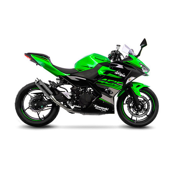 Silencieux LEOVINCE GP CORSA Black Edition inox - KAWASAKI 400 NINJA - 400 Z 2018 - 2023 / 500 NINJA - 500 Z / SE 2024 - 2025