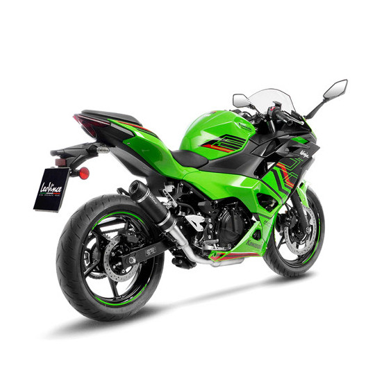 Silencieux LEOVINCE GP CORSA EVO carbone - technopolymère - KAWASAKI 400 NINJA - 400 Z 2018-2023 / 500 NINJA- 500 Z 2024-2025