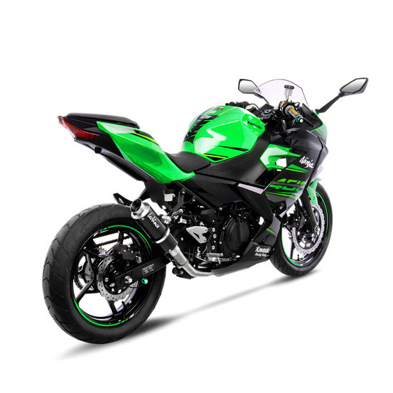 Silencieux LEOVINCE GP CORSA carbone - KAWASAKI 400 NINJA - 400 Z 2018 - 2023 / 500 NINJA- 500 Z / SE 2024 - 2025