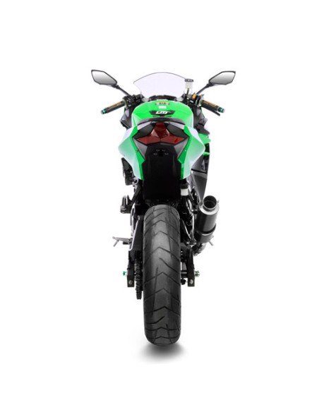 Silencieux LEOVINCE GP CORSA carbone - KAWASAKI 400 NINJA - 400 Z 2018 - 2023 / 500 NINJA- 500 Z / SE 2024 - 2025