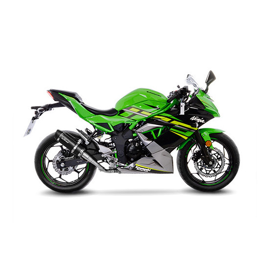 Silencieux LEOVINCE GP CORSA EVO carbone - technopolymère - KAWASAKI 125 NINJA 125 2019 - 2024 - 125 Z 125 2019 - 2024
