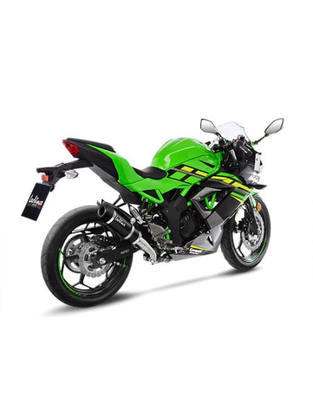 Silencieux LEOVINCE GP CORSA EVO carbone - technopolymère - KAWASAKI 125 NINJA 125 2019 - 2024 - 125 Z 125 2019 - 2024