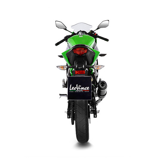 Silencieux LEOVINCE GP CORSA EVO carbone - technopolymère - KAWASAKI 125 NINJA 125 2019 - 2024 - 125 Z 125 2019 - 2024