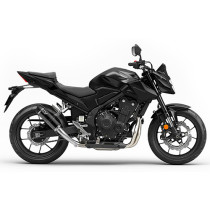 Silencieux LEOVINCE GP CORSA EVO Black Edition inox - HONDA 500 CB F / X / CBR R 2019 - 2023 - 500 CB HORNET / NX 2024 - 2025