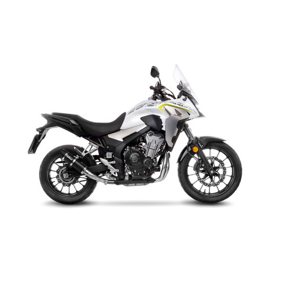 Silencieux LEOVINCE GP CORSA EVO carbone - HONDA 500 CB F / X / CBR R 2019 - 2023 - 500 CB HORNET / NX 2024 - 2025