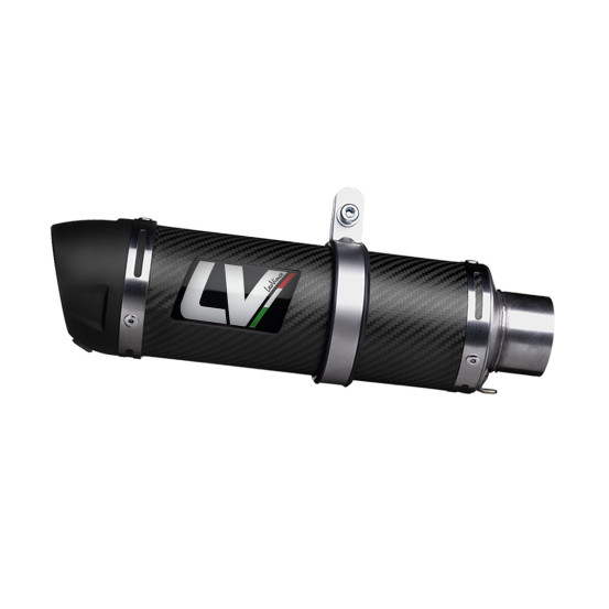 Silencieux LEOVINCE GP CORSA EVO carbone - HONDA 500 CB F / X / CBR R 2019 - 2023 - 500 CB HORNET / NX 2024 - 2025