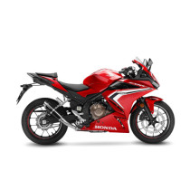 Silencieux LEOVINCE GP CORSA carbone - HONDA 500 CB F / CB X / CB R 2019 - 2023 / 500 CB HORNET / 500 NX 2024 - 2025