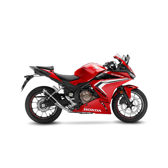 Silencieux LEOVINCE GP CORSA carbone - HONDA 500 CB F / CB X / CB R 2019 - 2023 / 500 CB HORNET / 500 NX 2024 - 2025