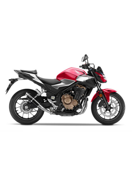 Silencieux LEOVINCE GP CORSA carbone - HONDA 500 CB F / CB X / CB R 2019 - 2023 / 500 CB HORNET / 500 NX 2024 - 2025