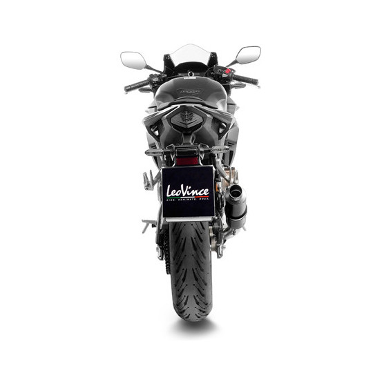 Silencieux LEOVINCE GP CORSA carbone - HONDA 500 CB F / CB X / CB R 2019 - 2023 / 500 CB HORNET / 500 NX 2024 - 2025