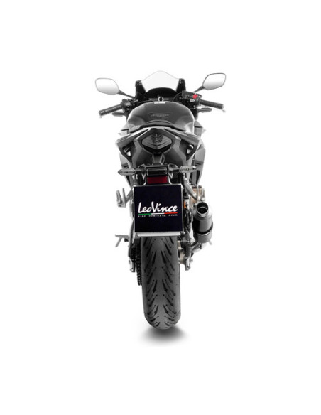 Silencieux LEOVINCE GP CORSA carbone - HONDA 500 CB F / CB X / CB R 2019 - 2023 / 500 CB HORNET / 500 NX 2024 - 2025