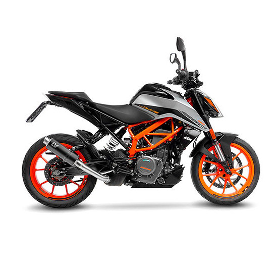 Silencieux LEOVINCE SBK GP CORSA Black Edition inox - KTM 125 DUKE 2021 - 2023 / 390 DUKE 2021 - 2023