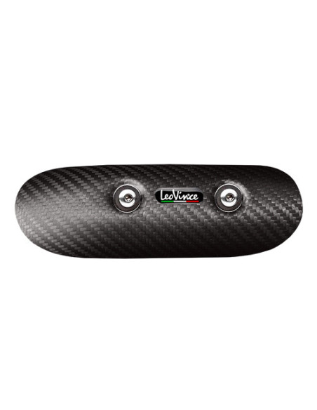 Pare-chaleur en carbone LEOVINCE - KAWASAKI 400 NINJA - 400 Z 2018 - 2023 / 500 NINJA- 500 Z / SE 2024 - 2025