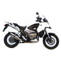 Silencieux LEOVINCE SBK LV ONE EVO inox - carbone - HONDA 1200 VFR X CROSSTOURER / DCT / XD 2012 - 2015