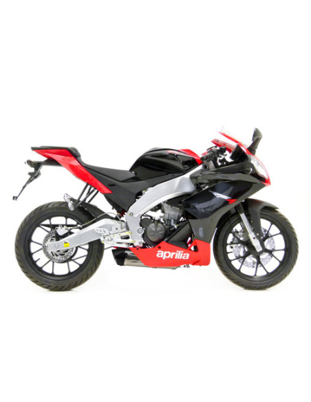 Silencieux LEOVINCE SBK LV ONE EVO inox - carbone - APRILIA 125 RS4 2011 - 2016 - 125 RS / REPLICA GP / TUONO 2017 - 2020