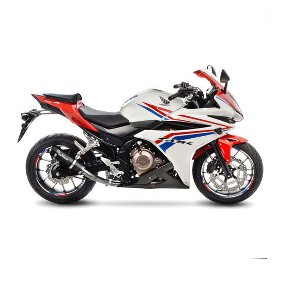 Silencieux LEOVINCE GP CORSA EVO carbone - technopolymère - HONDA 500 CB F 2016 - 2018 - 500 CBR R 2016 - 2018