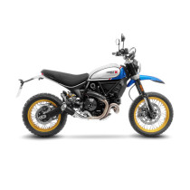 Silencieux LEOVINCE SBK LV-10 BLACK inox - DUCATI 800 SCRAMBLER DESERT SLED 2021 - 2022