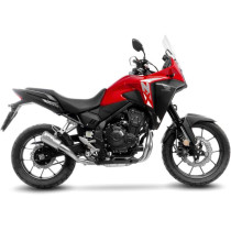 Silencieux LEOVINCE SBK LV-10 inox - HONDA 500 CB HORNET / 500 NX 2024 - 2025 / 500 CB F / CB X / CB R 2019 - 2023 2