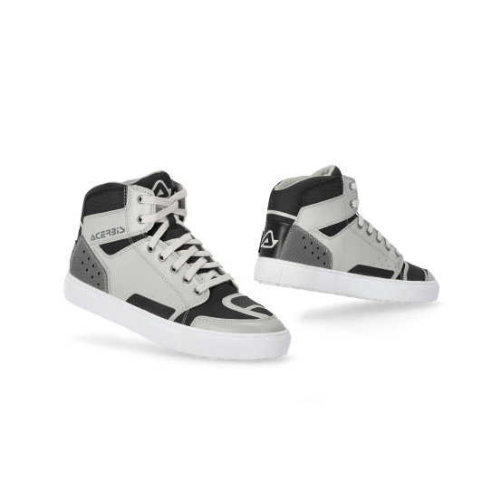 Baskets moto Acerbis CE Lock - Noir Gris
