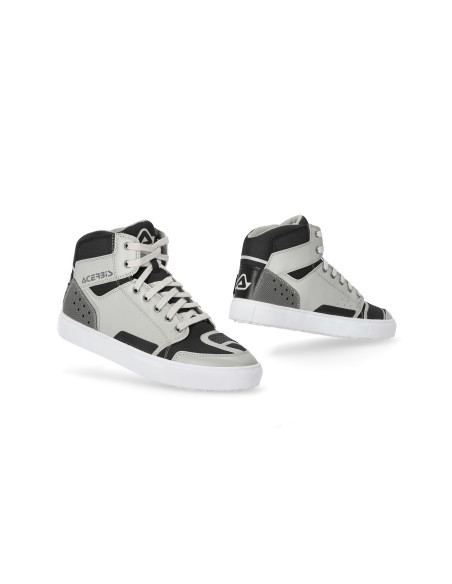 Baskets moto Acerbis CE Lock - Noir Gris