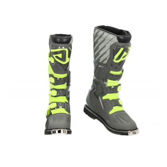 Bottes cross Acerbis X-Race - Gris Jaune