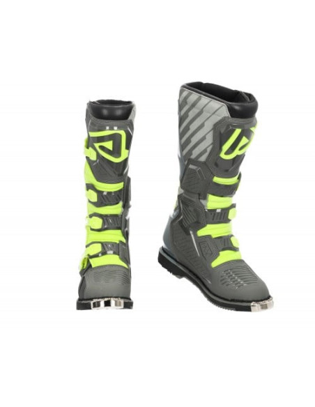 Bottes cross Acerbis X-Race - Gris Jaune