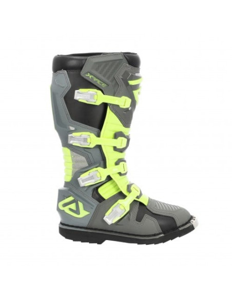 Bottes cross Acerbis X-Race - Gris Jaune