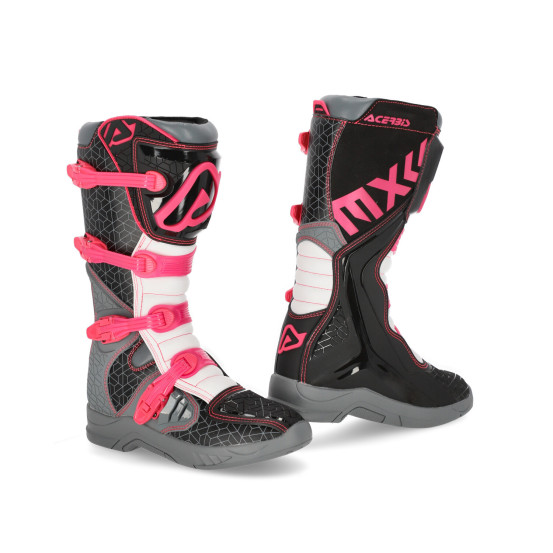 Bottes cross Acerbis X-Team - Noir Violet