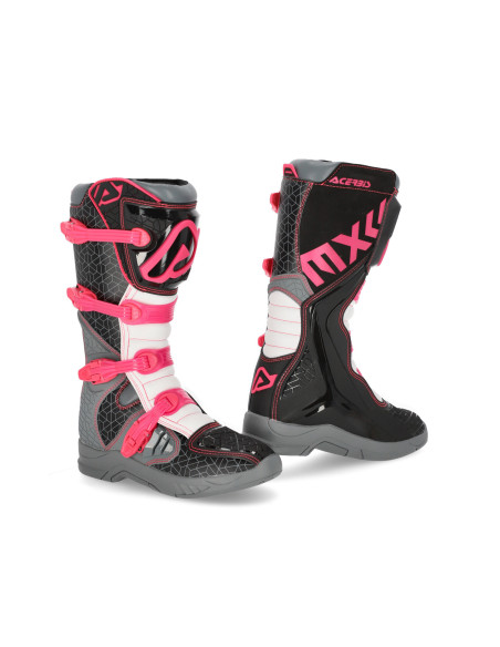 Bottes cross Acerbis X-Team - Noir Violet