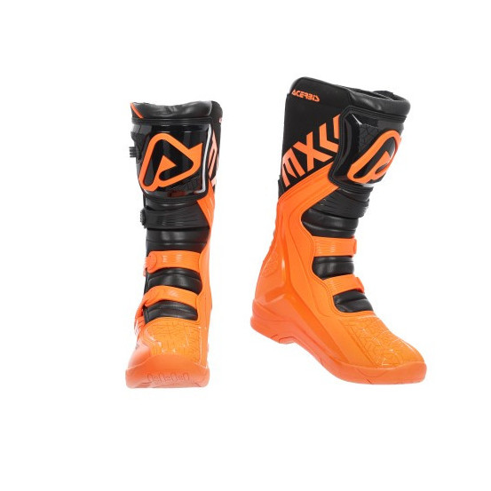 Bottes cross Acerbis X-Team - Orange Noir