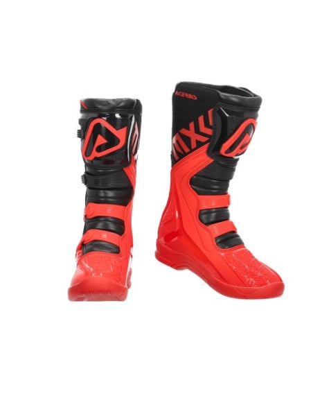 Bottes cross Acerbis X-Team - Rouge Noir