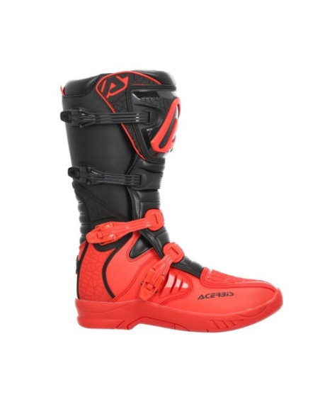 Bottes cross Acerbis X-Team - Rouge Noir