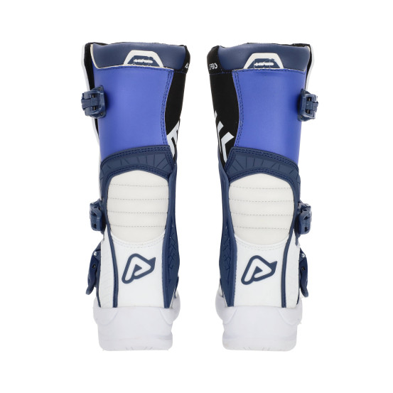 Bottes cross enfant Acerbis X-Team - Bleu Blanc