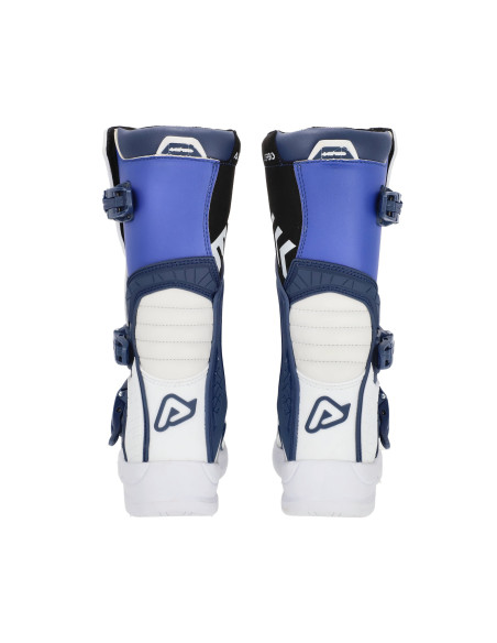 Bottes cross enfant Acerbis X-Team - Bleu Blanc