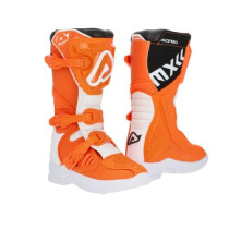 Bottes cross enfant Acerbis X-Team - Orange Blanc