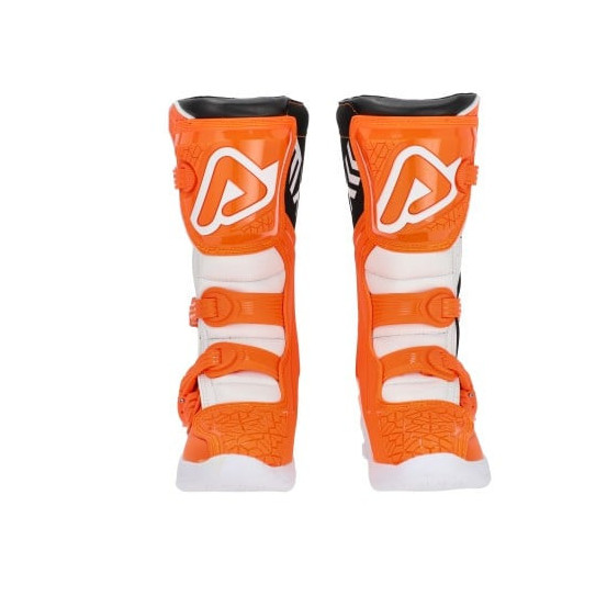 Bottes cross enfant Acerbis X-Team - Orange Blanc