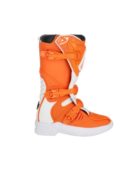 Bottes cross enfant Acerbis X-Team - Orange Blanc