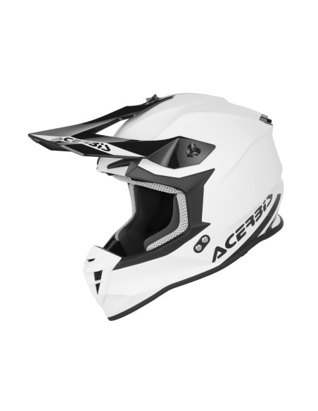 Casque cross Acerbis Linear - Blanc