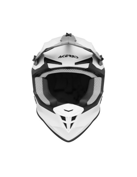 Casque cross Acerbis Linear - Blanc